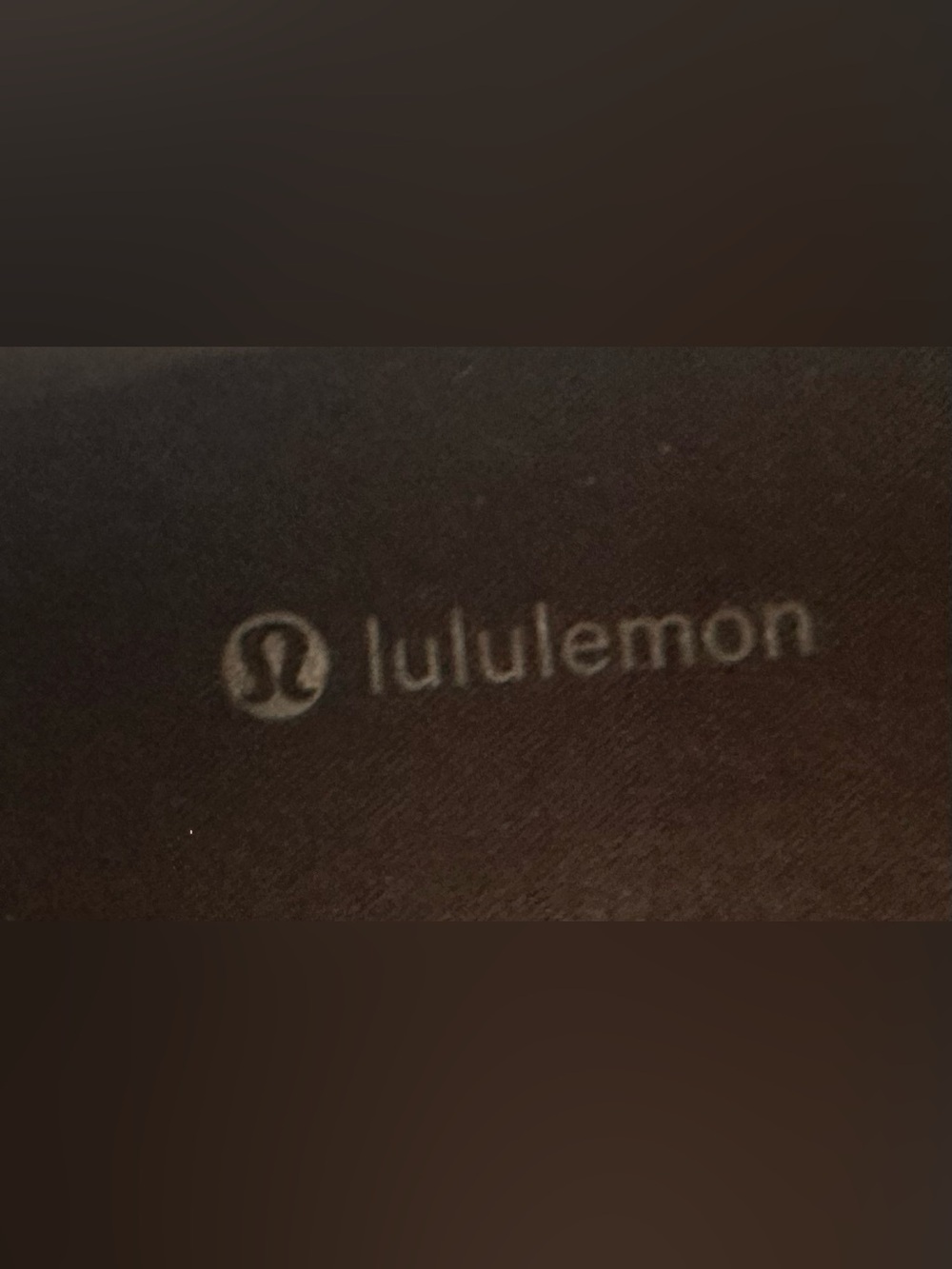 lululemon athletica Black Logo Flats with Subtle Branding